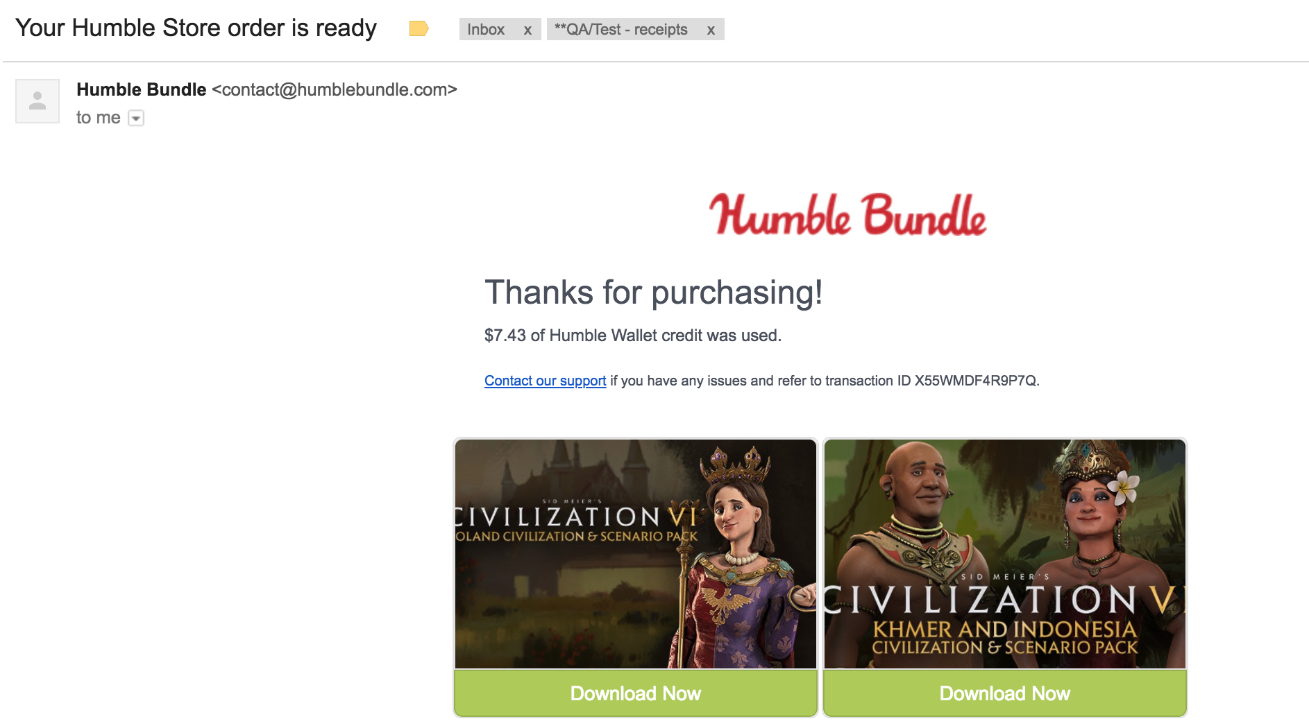 Humble Bundle Not Letting Me Download Game